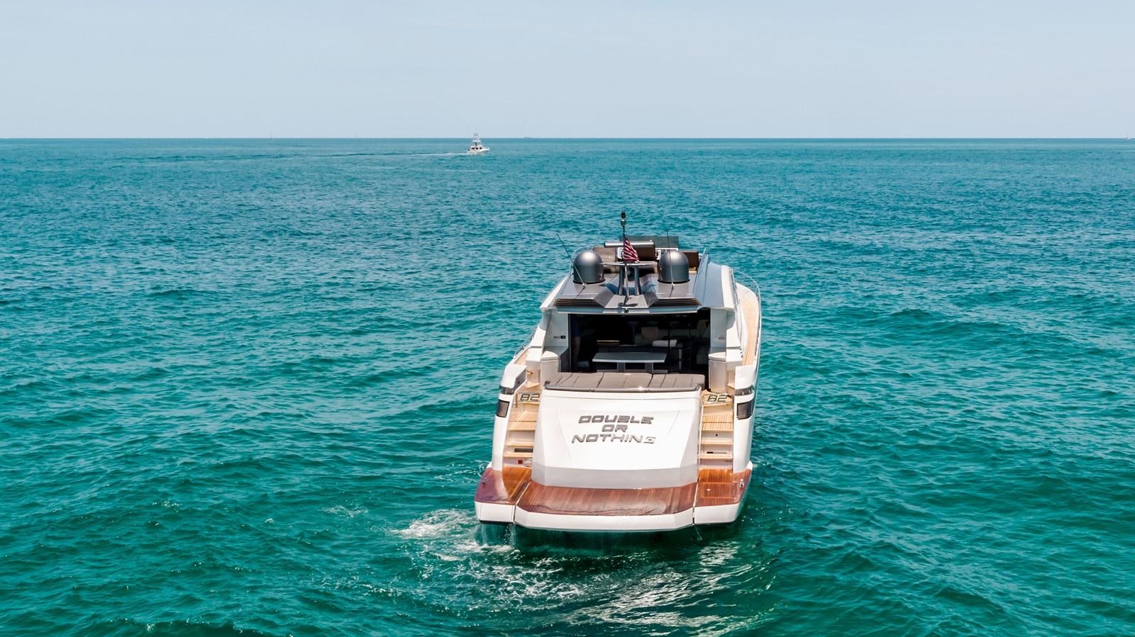 a boat in the water aboard DOUBLE OR NOTHING Yacht for Sale