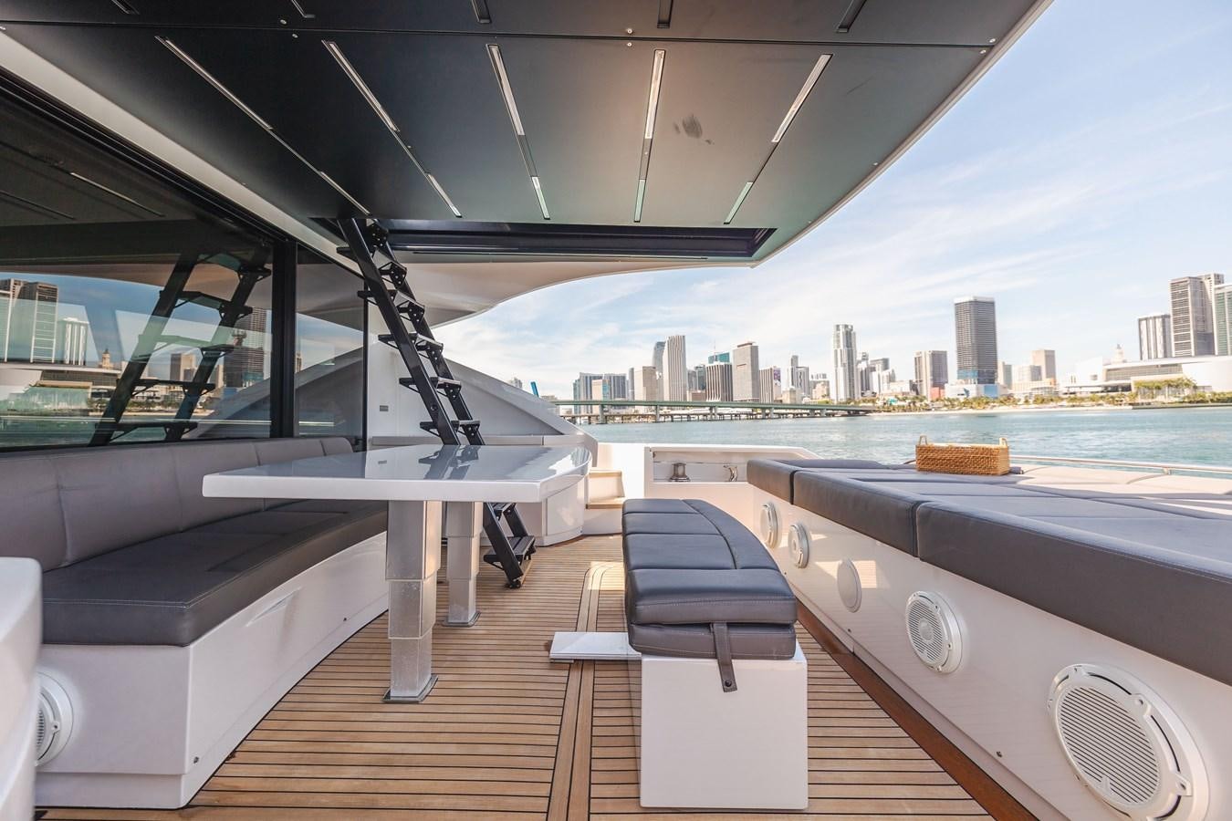 a boat on the water aboard DOUBLE OR NOTHING Yacht for Sale
