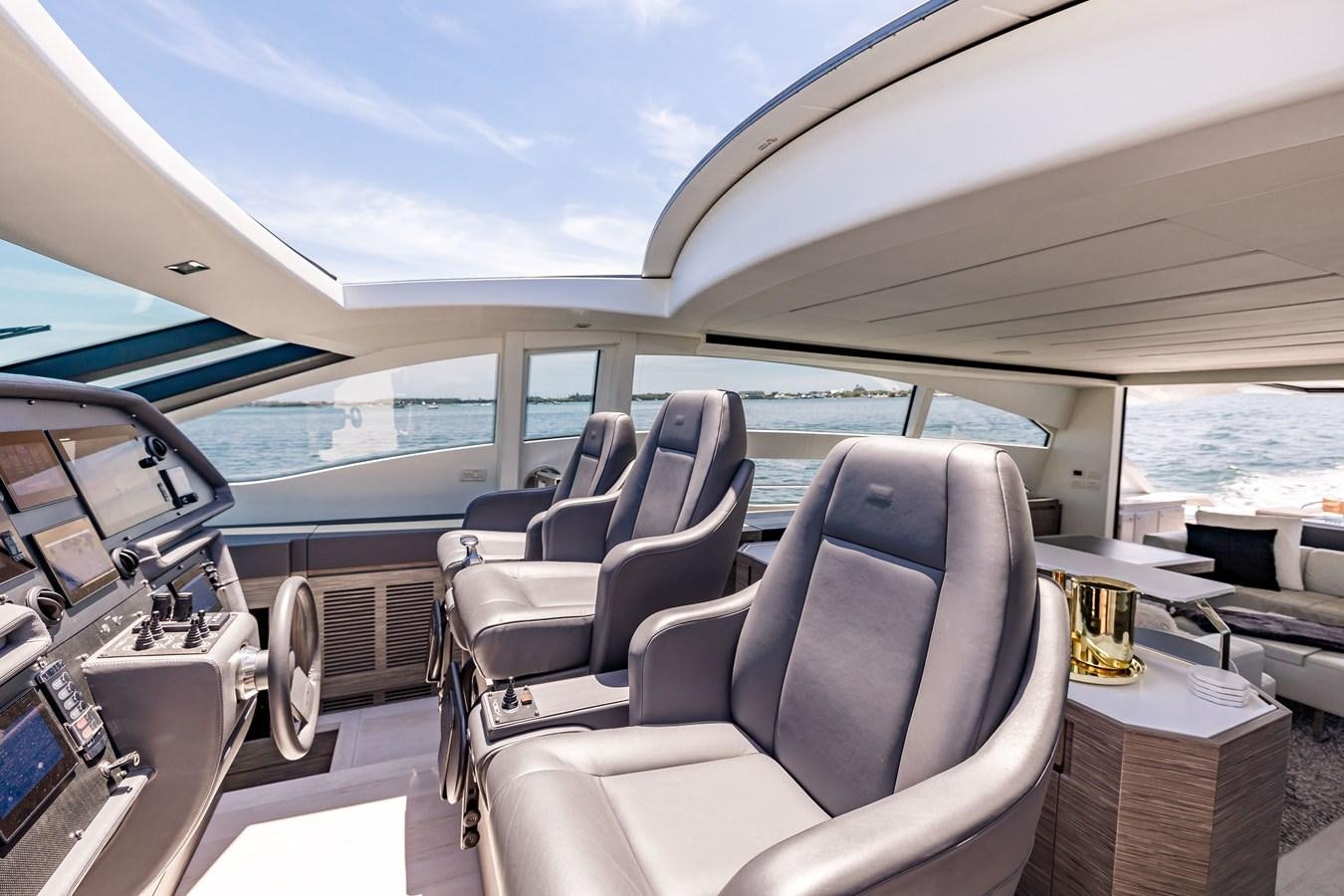 inside of a boat aboard DOUBLE OR NOTHING Yacht for Sale