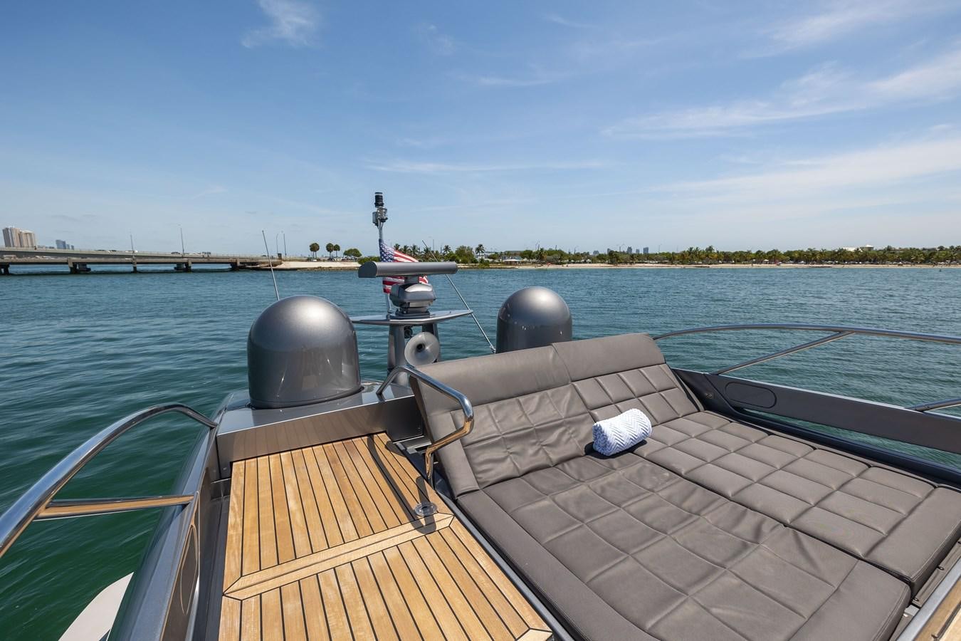 a boat on the water aboard DOUBLE OR NOTHING Yacht for Sale