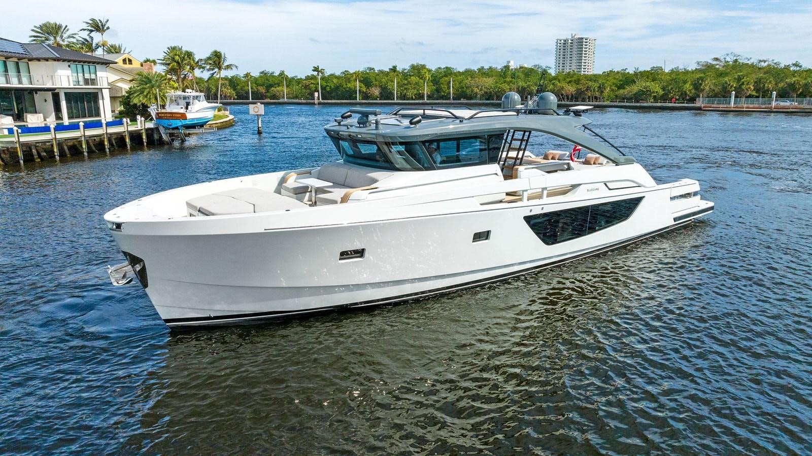 a boat on the water aboard SNACK MONEY Yacht for Sale