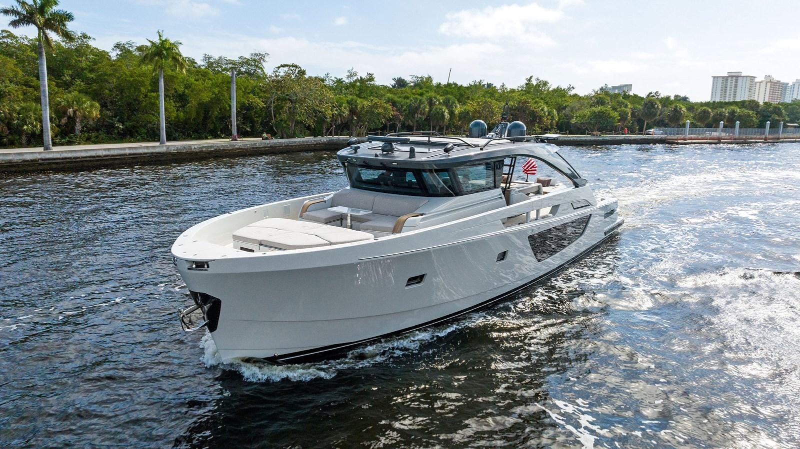 a boat on the water aboard SNACK MONEY Yacht for Sale