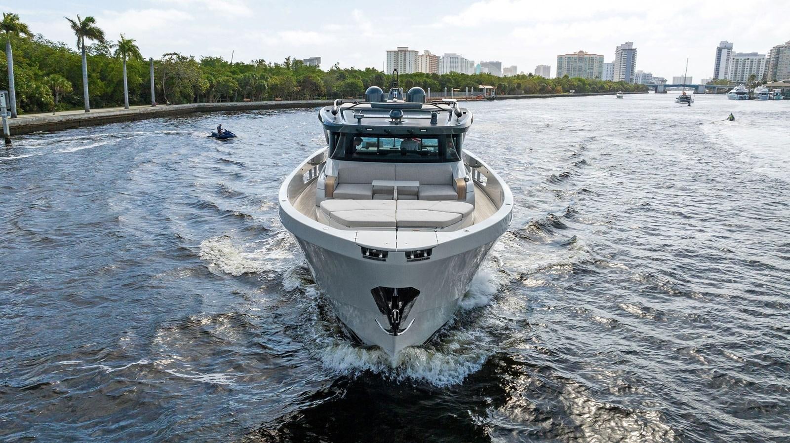 a boat in the water aboard SNACK MONEY Yacht for Sale
