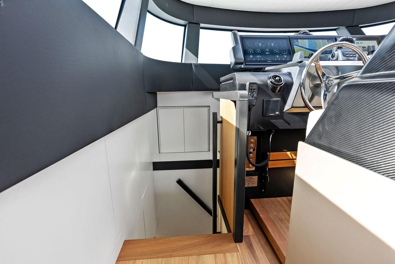 inside of a vehicle aboard SNACK MONEY Yacht for Sale