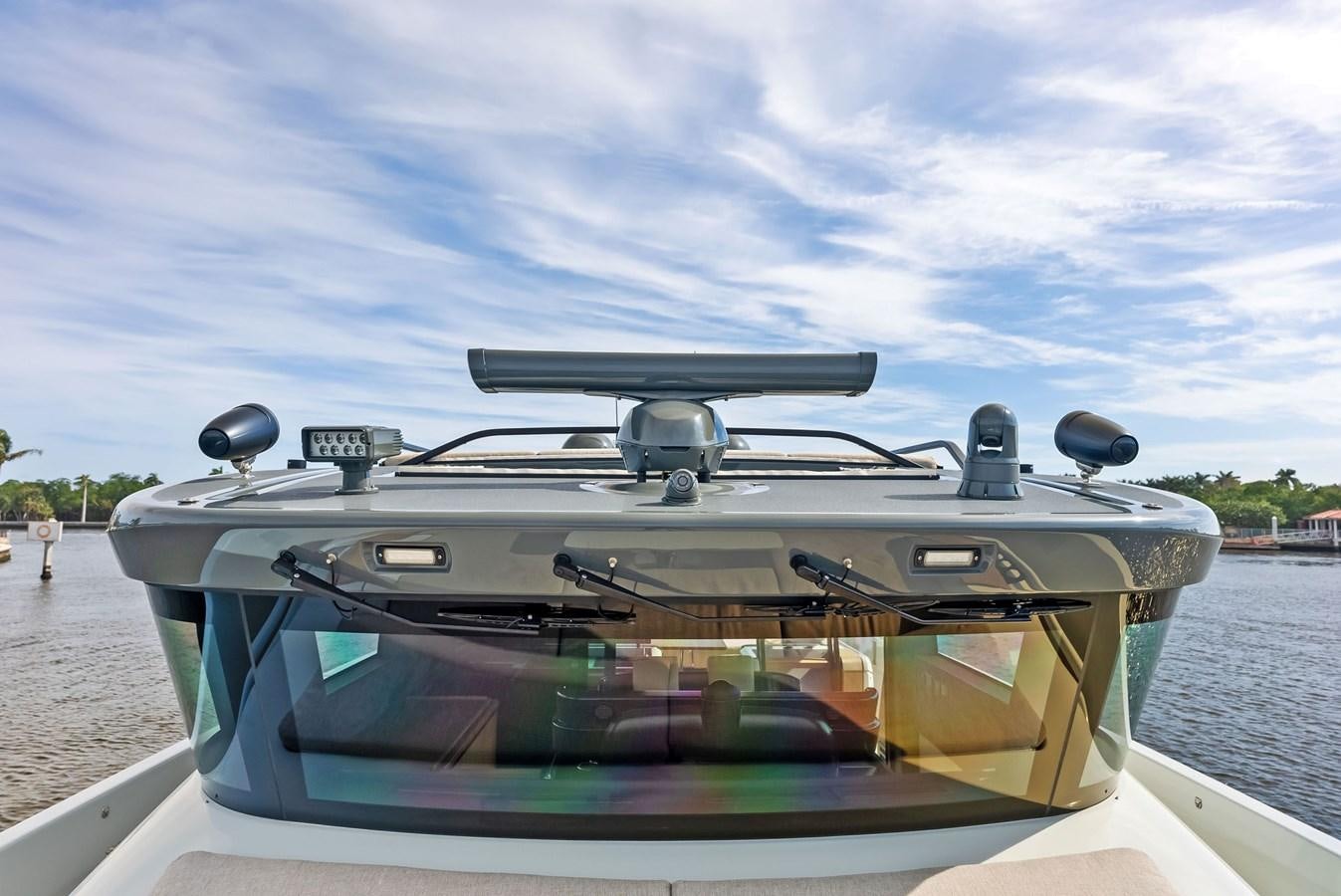 the front of a car aboard SNACK MONEY Yacht for Sale