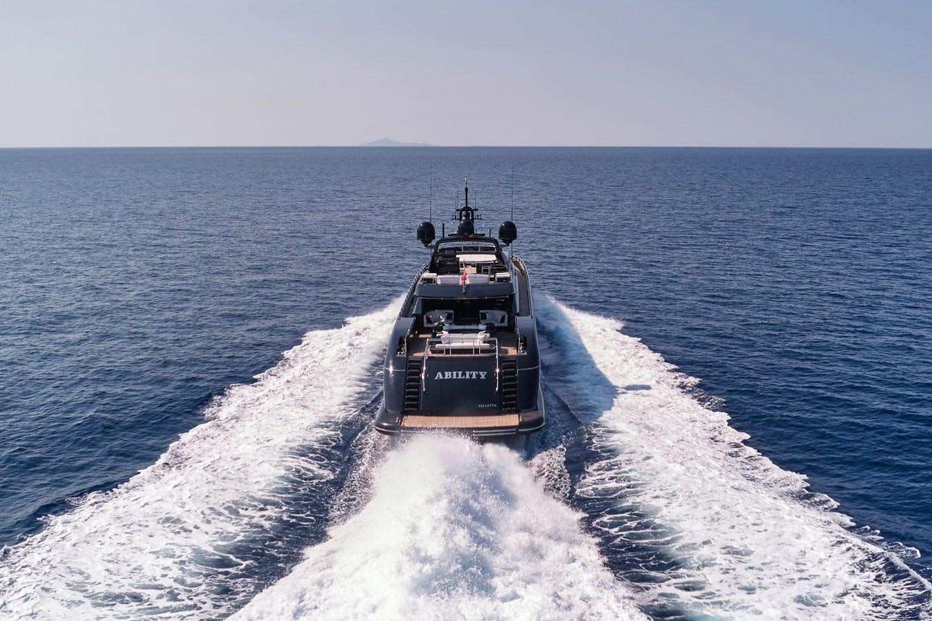 a boat on the water aboard ABILITY Yacht for Sale