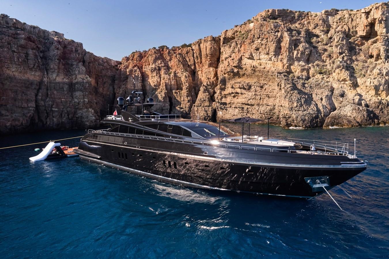 a boat in the water aboard ABILITY Yacht for Sale