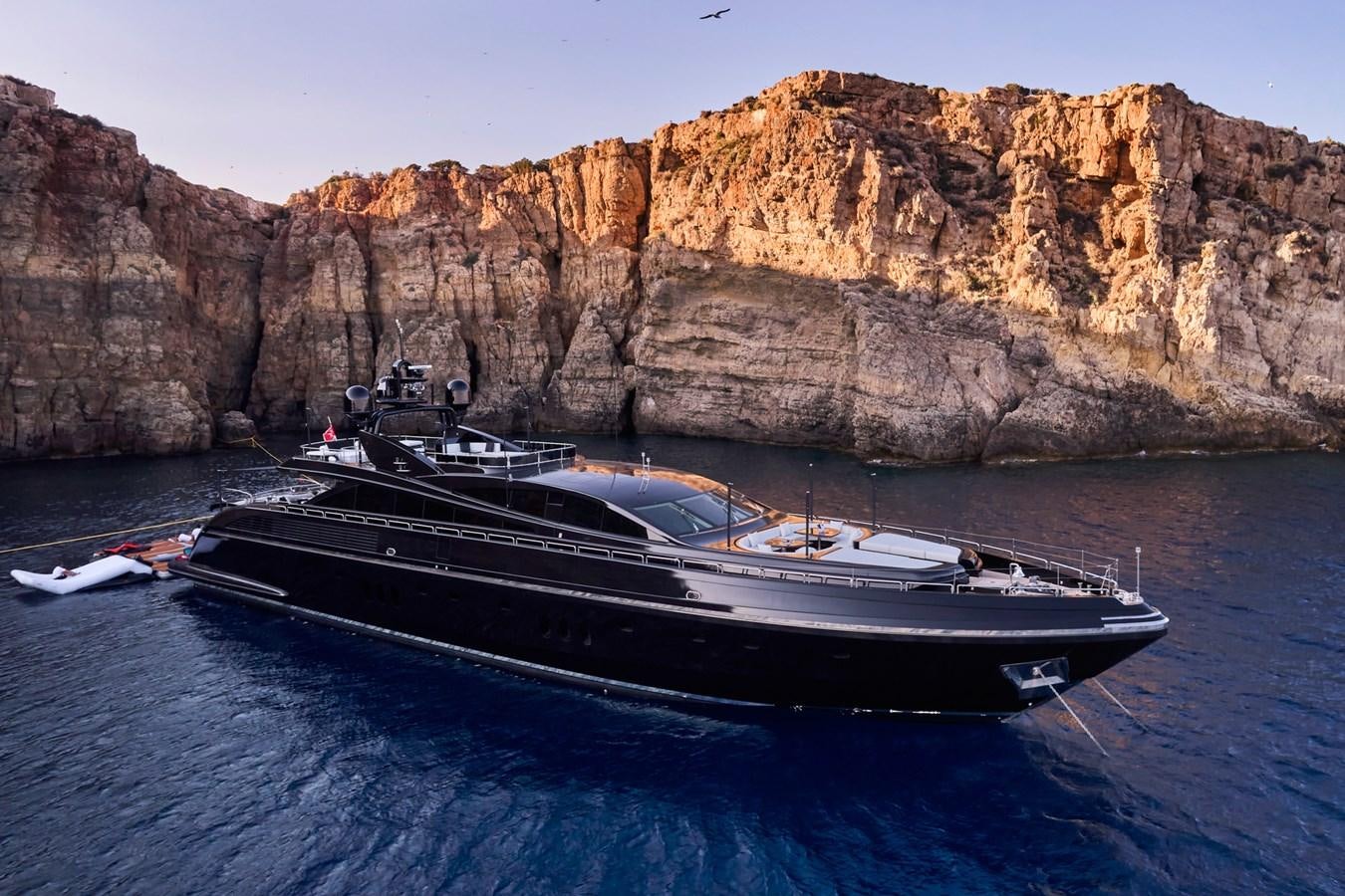 a boat in the water aboard ABILITY Yacht for Sale