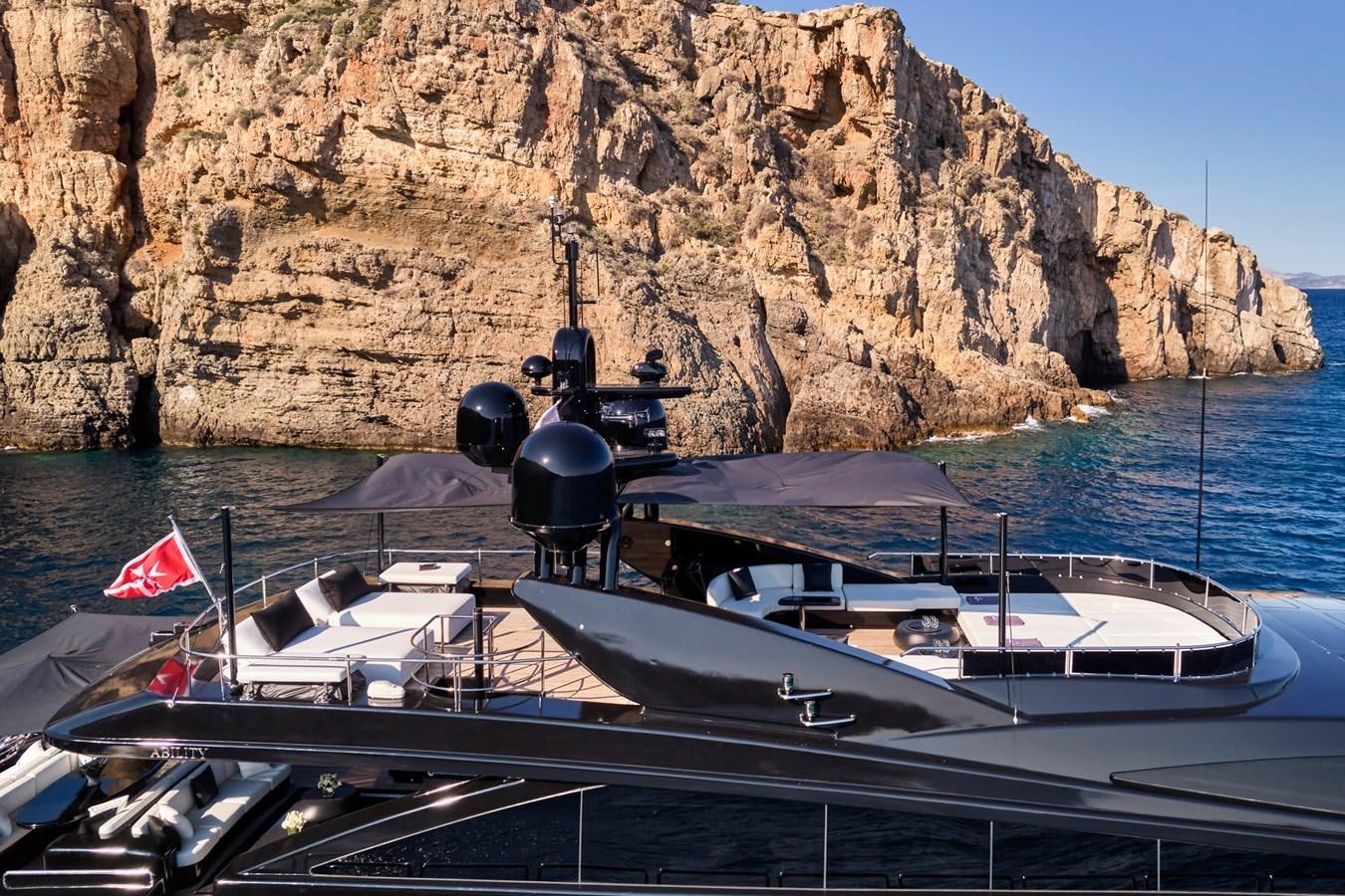 a boat on the water aboard ABILITY Yacht for Sale