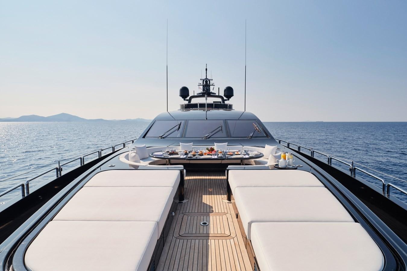 a boat on a dock aboard ABILITY Yacht for Sale