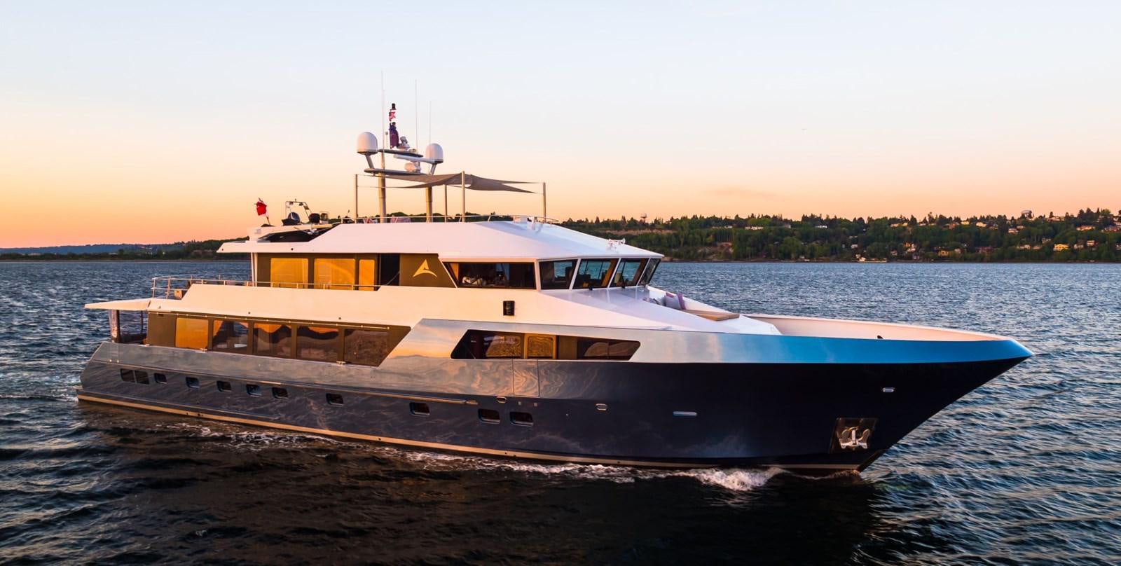 a boat on the water aboard ASCENTE Yacht for Sale