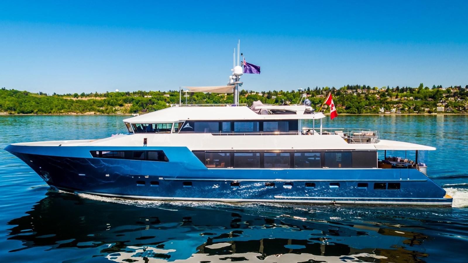 a boat on the water aboard ASCENTE Yacht for Sale