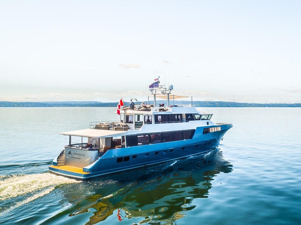 a boat on the water aboard ASCENTE Yacht for Sale