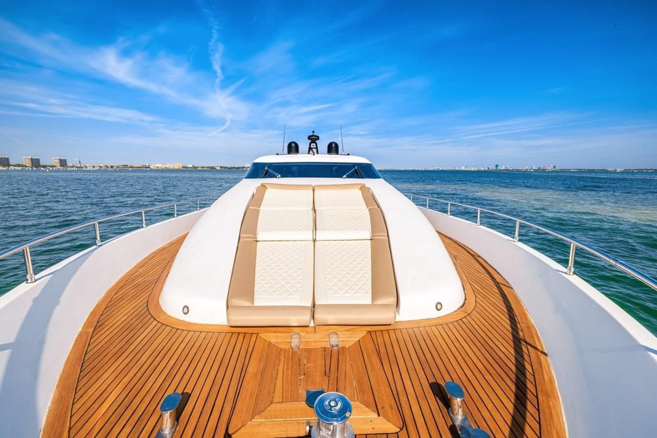 a boat on a body of water aboard DREAM ON Yacht for Sale