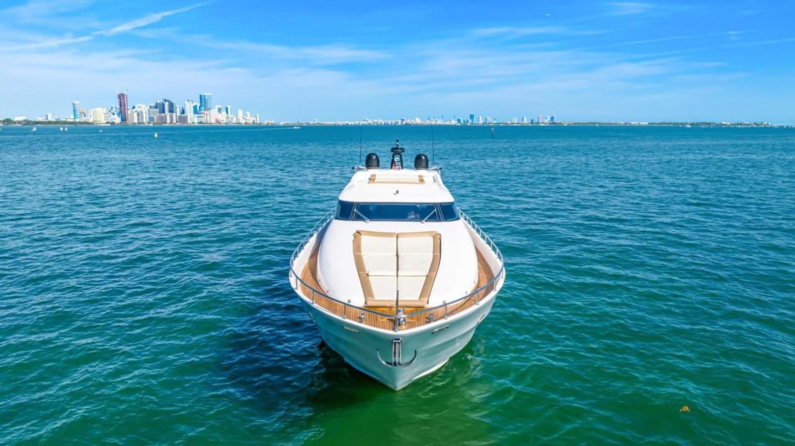 a boat in the water aboard DREAM ON Yacht for Sale