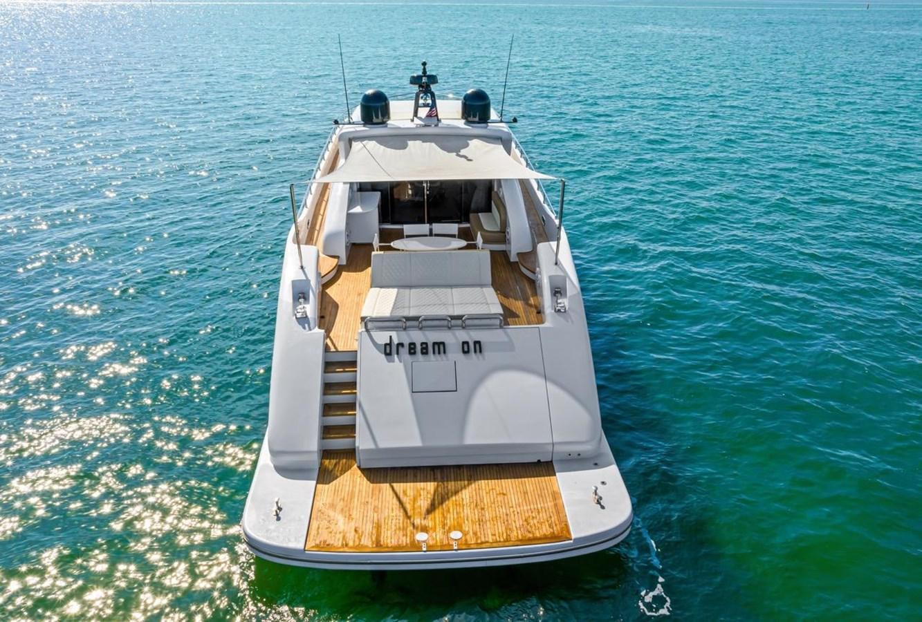 a boat in the water aboard DREAM ON Yacht for Sale
