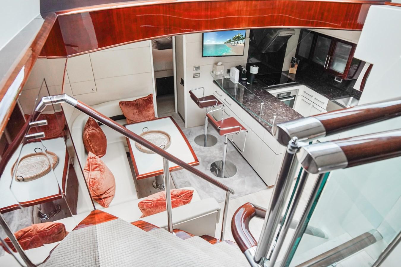 a close-up of a laboratory aboard LAZZARA 68' Yacht for Sale