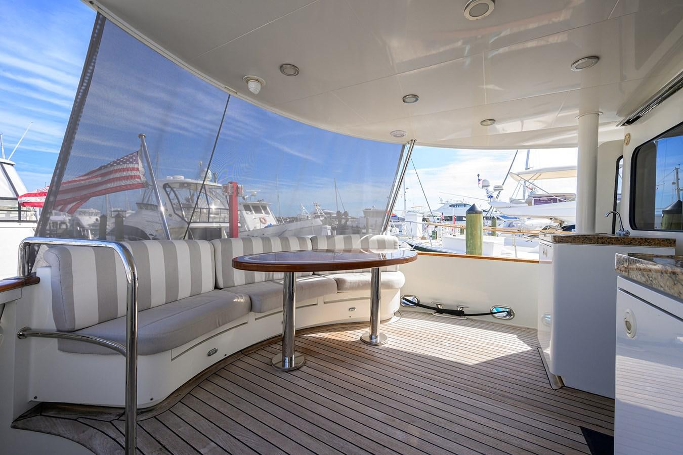 a boat on the water aboard ST. TROPEZ Yacht for Sale