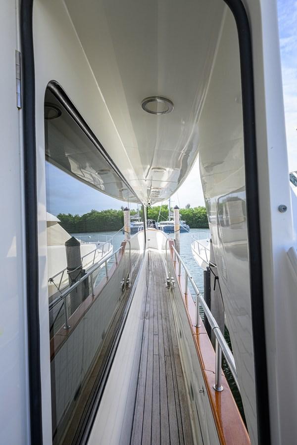 a train on the railway tracks aboard ST. TROPEZ Yacht for Sale