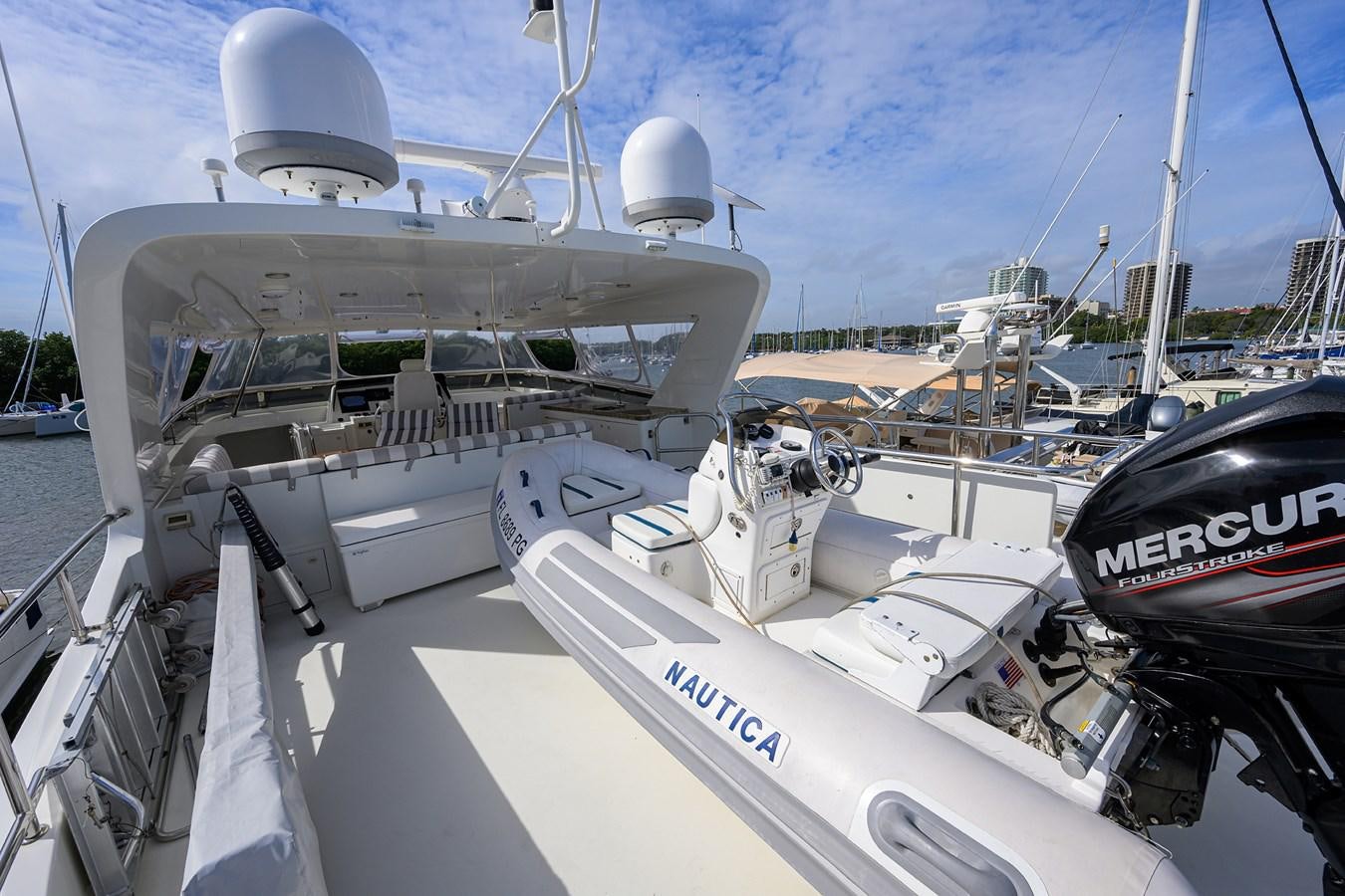 a boat on a boat aboard ST. TROPEZ Yacht for Sale