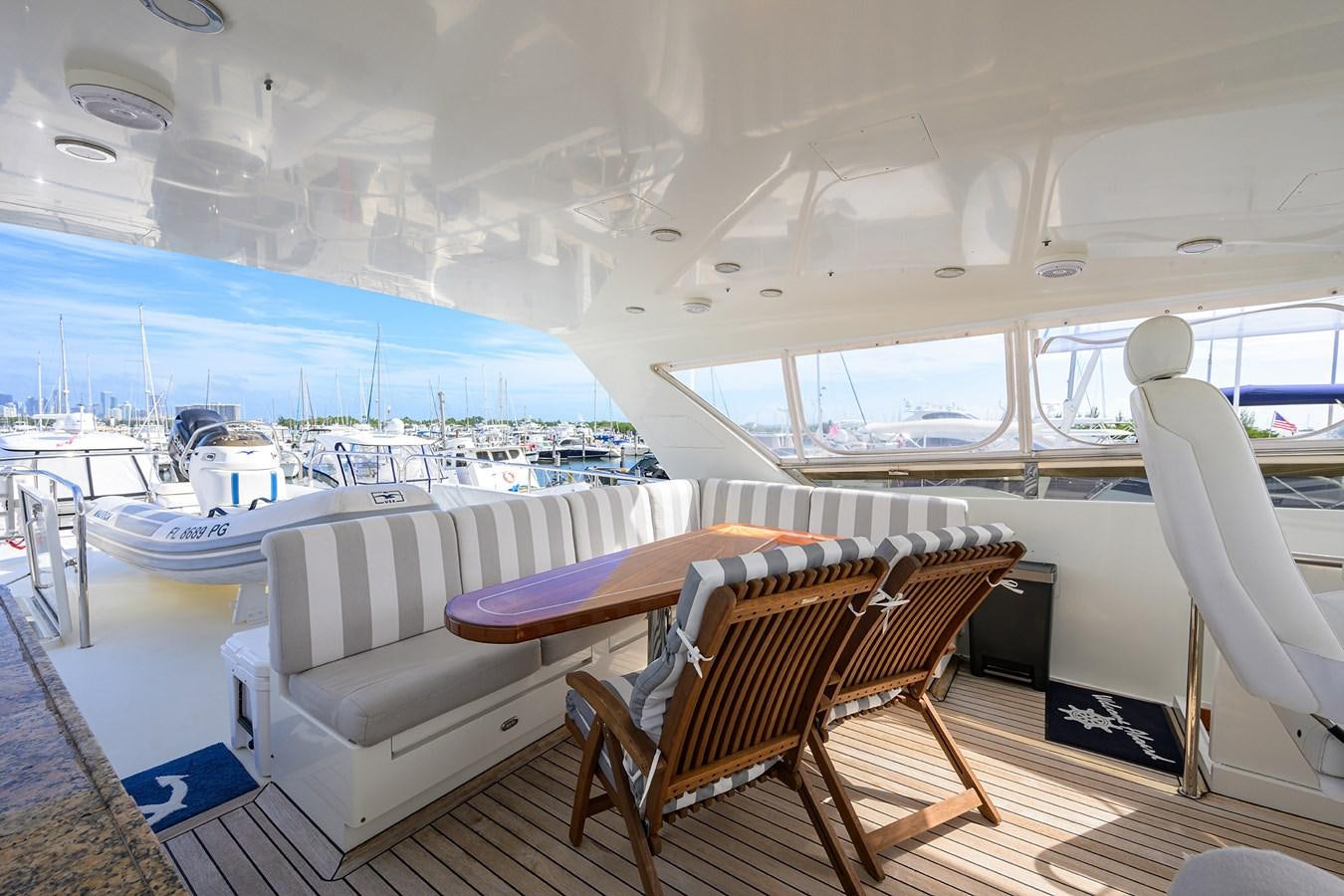 a boat on the water aboard ST. TROPEZ Yacht for Sale