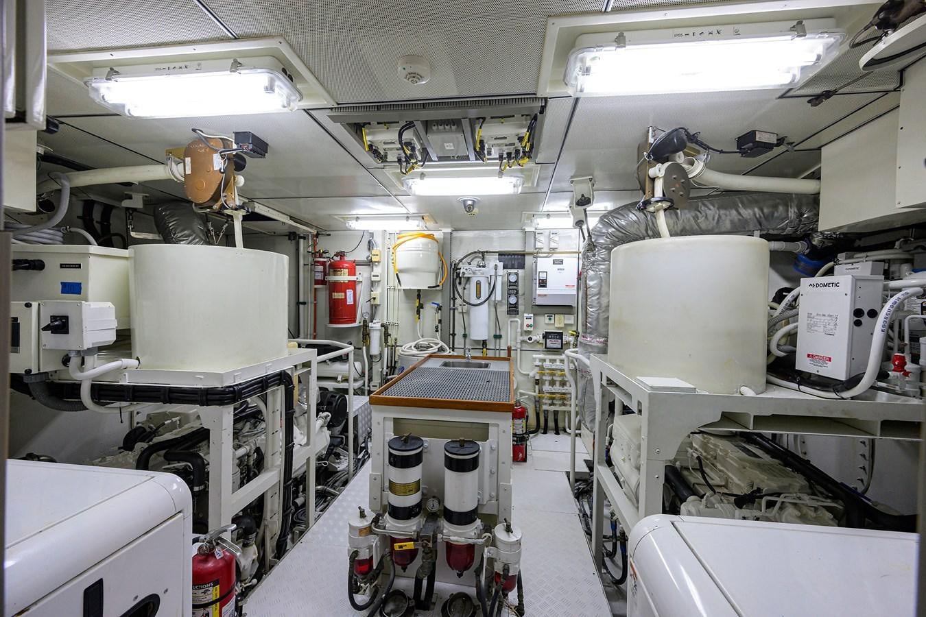 a room with machines and equipment aboard ST. TROPEZ Yacht for Sale