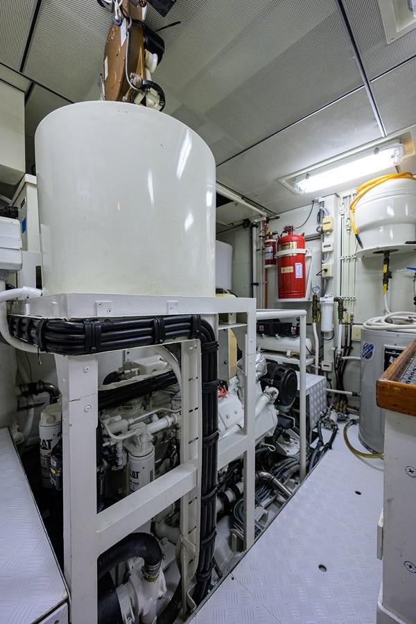 a white machine in a room aboard ST. TROPEZ Yacht for Sale