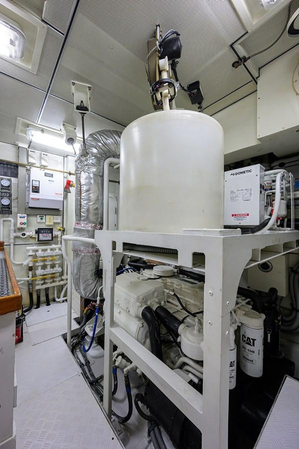 a white machine in a room aboard ST. TROPEZ Yacht for Sale
