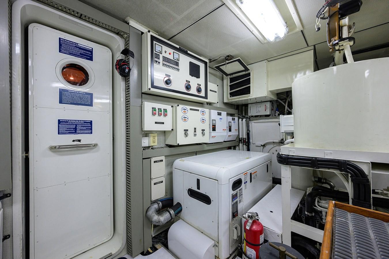 a room with machines and equipment aboard ST. TROPEZ Yacht for Sale