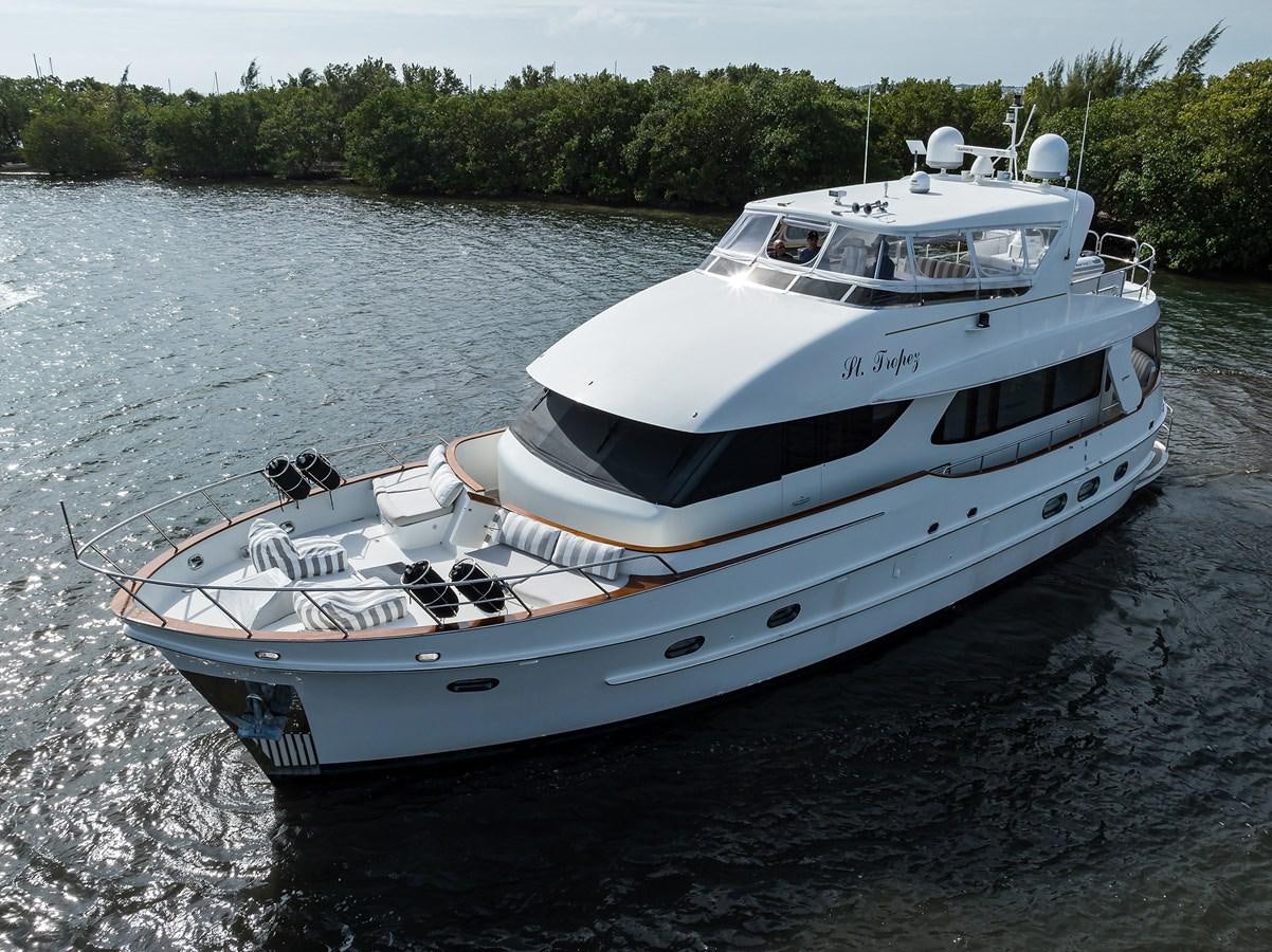 a boat on the water aboard ST. TROPEZ Yacht for Sale