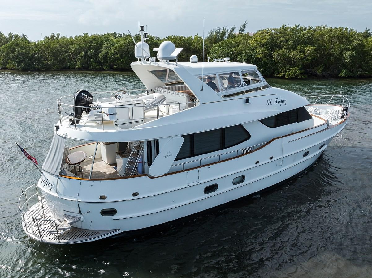 a boat on the water aboard ST. TROPEZ Yacht for Sale