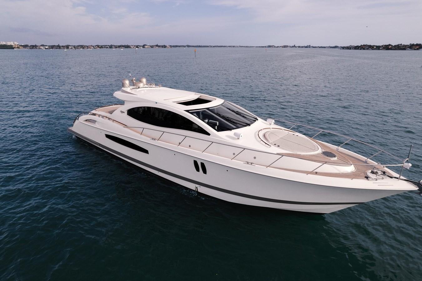 a white yacht in the water aboard SALACIA Yacht for Sale