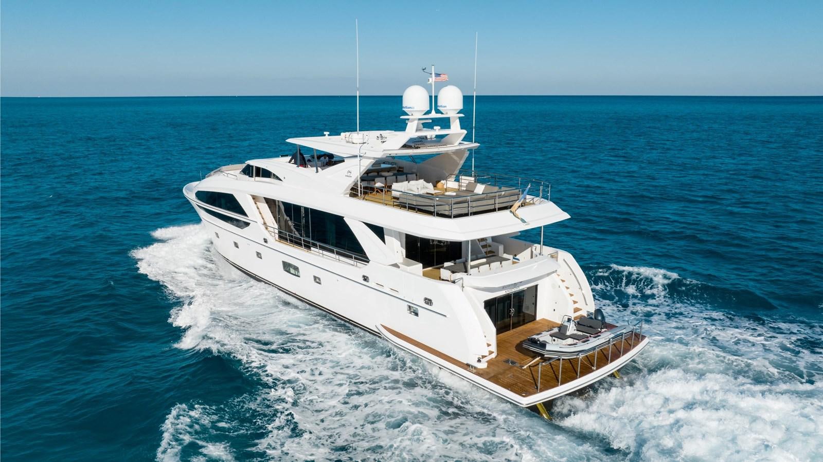 a boat on the water aboard ADAGIO Yacht for Sale