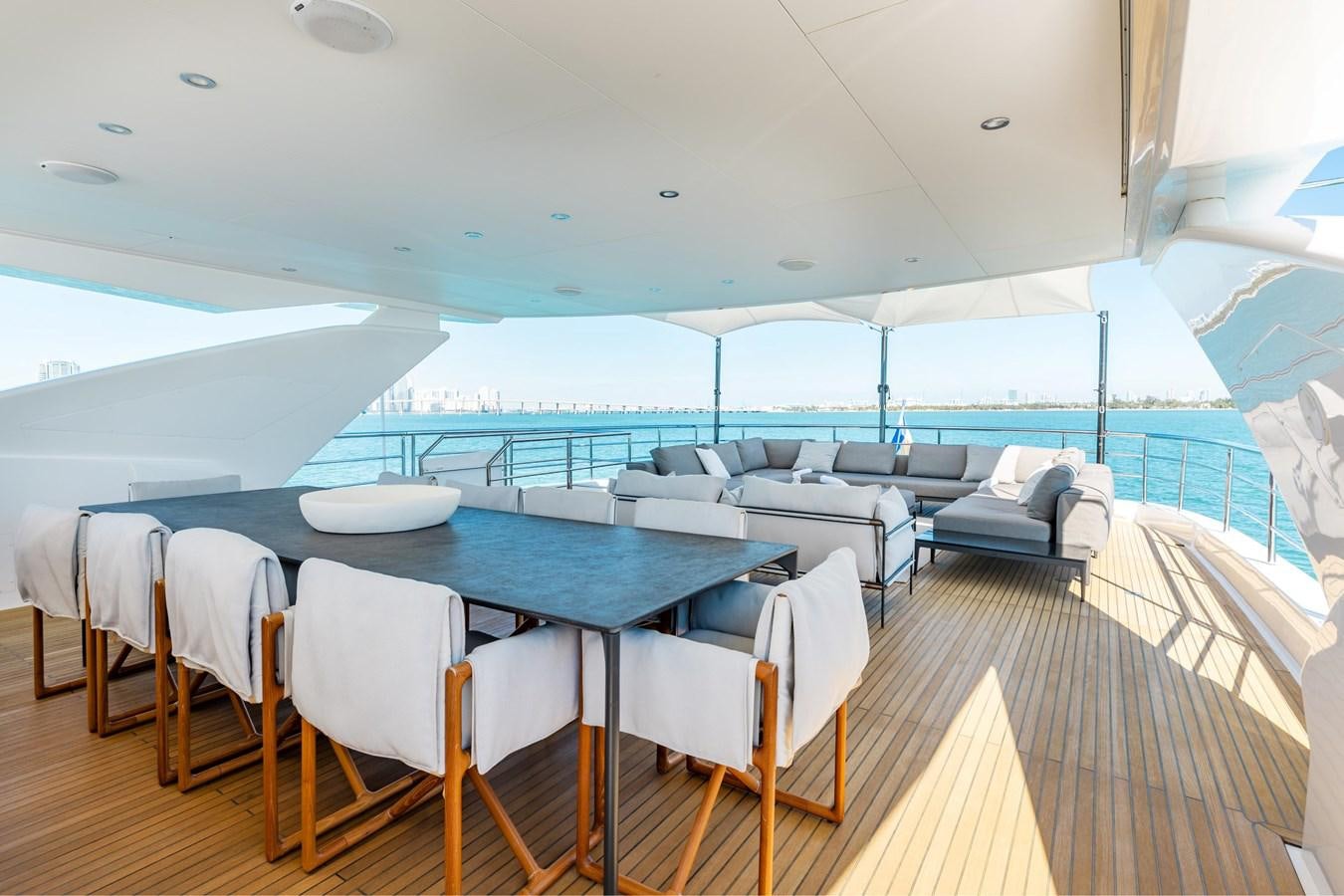 a boat on the water aboard ADAGIO Yacht for Sale