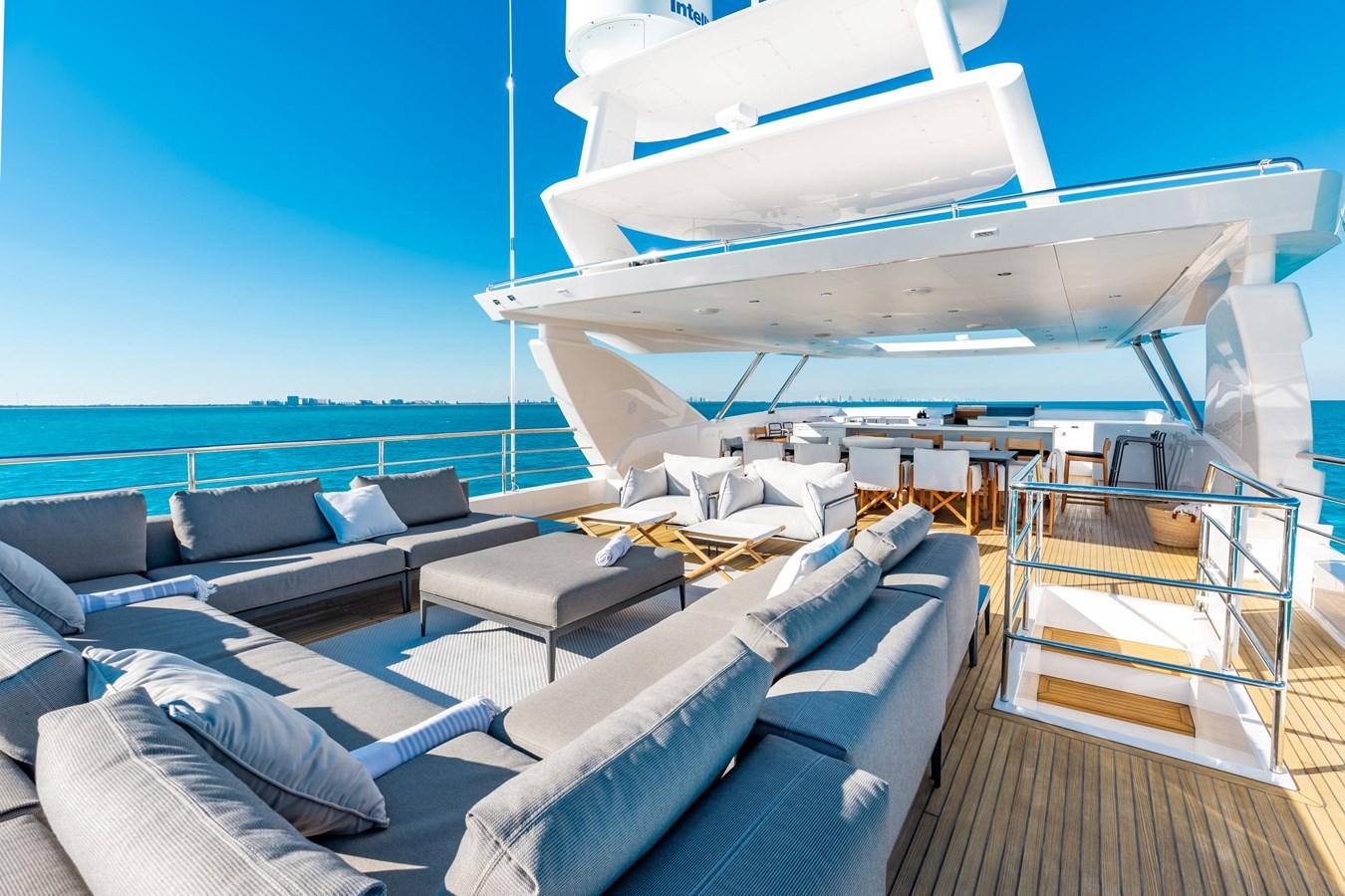 a boat on the water aboard ADAGIO Yacht for Sale
