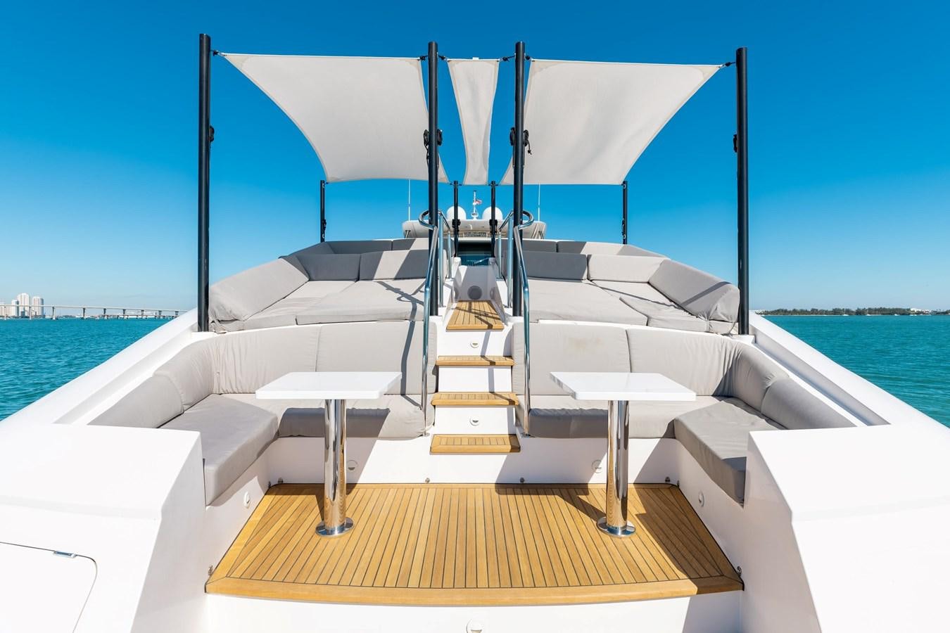 a boat on a body of water aboard ADAGIO Yacht for Sale