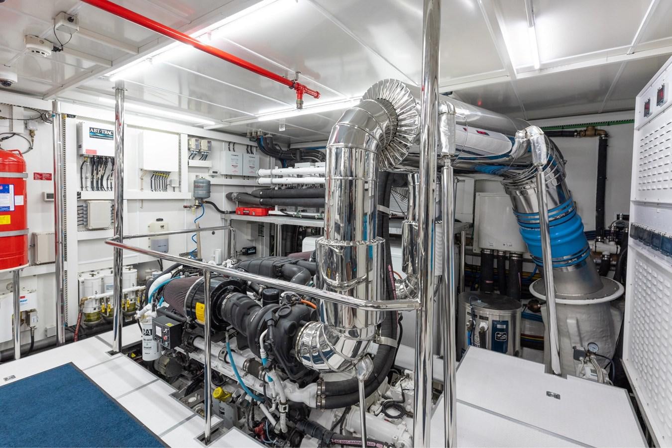 a room with several machines aboard ADAGIO Yacht for Sale