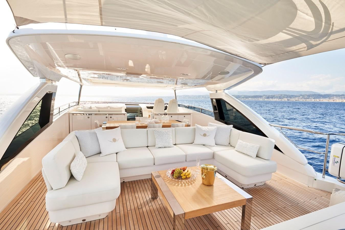 a boat on the water aboard NADIRA Yacht for Sale