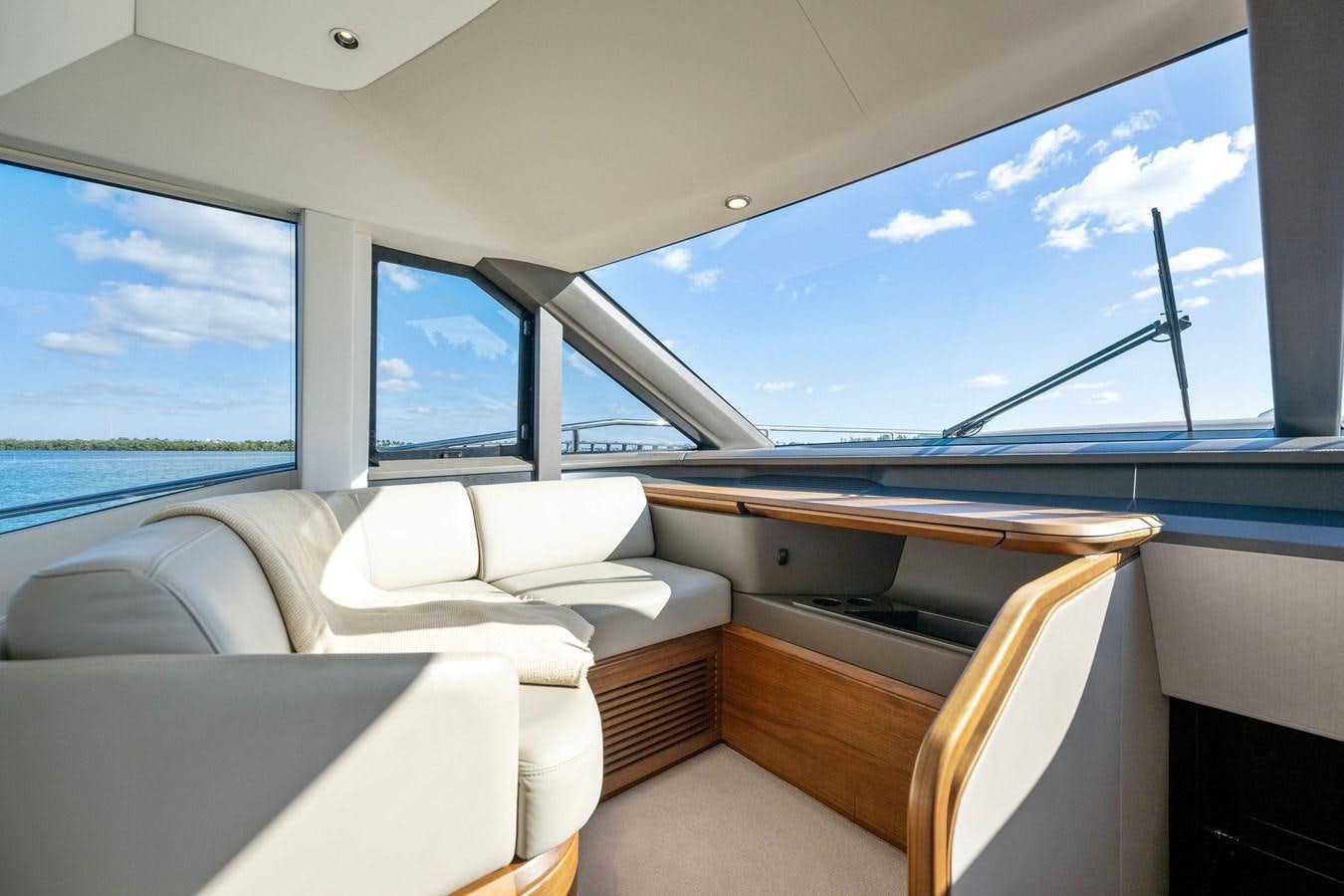 inside of a car aboard ELIZABETH Yacht for Sale