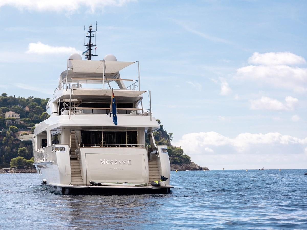 a boat in the water aboard MOCEAN II Yacht for Sale