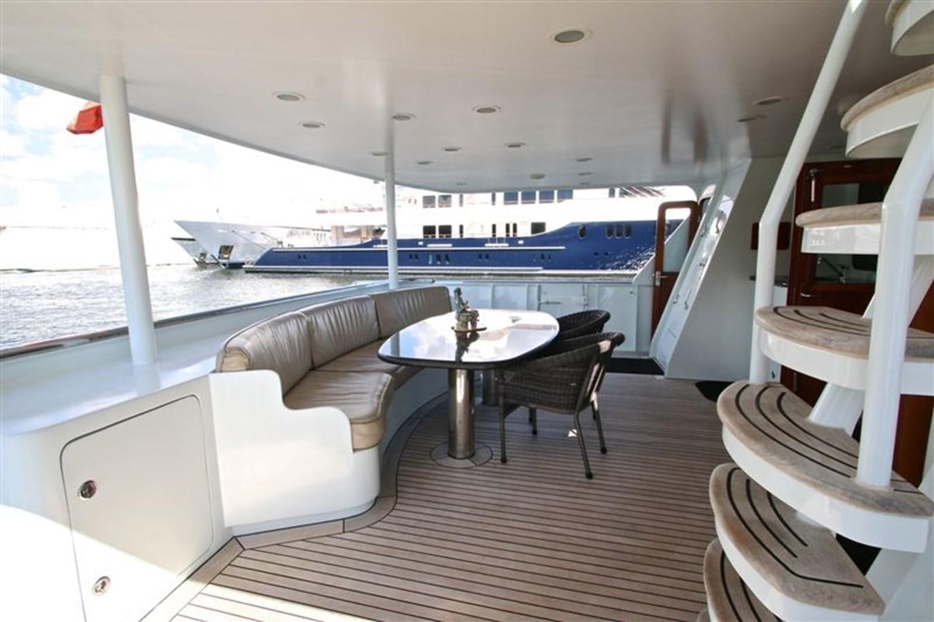 a boat on the water aboard IMPETUS Yacht for Sale