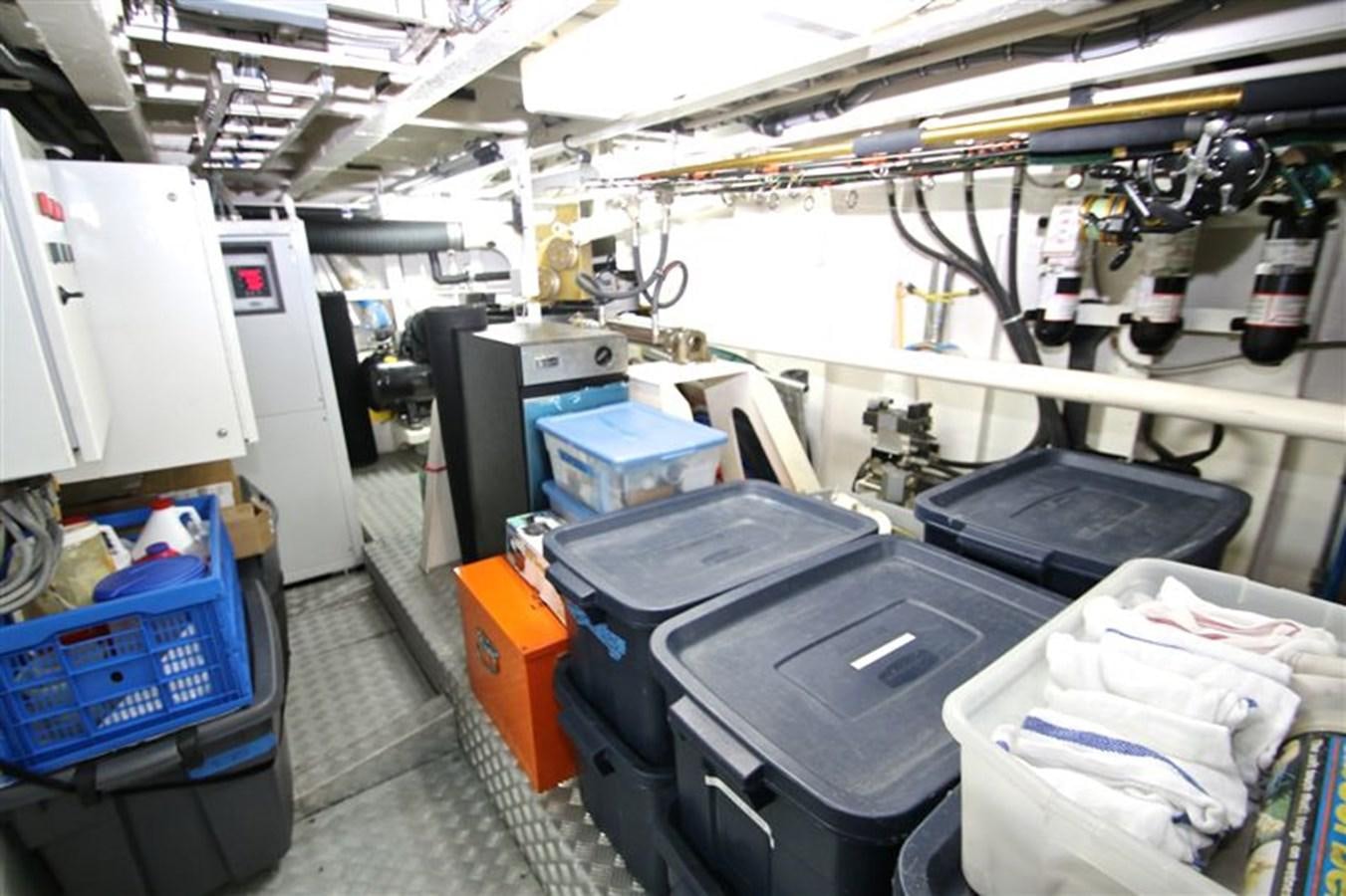 a room with equipment and equipment aboard IMPETUS Yacht for Sale