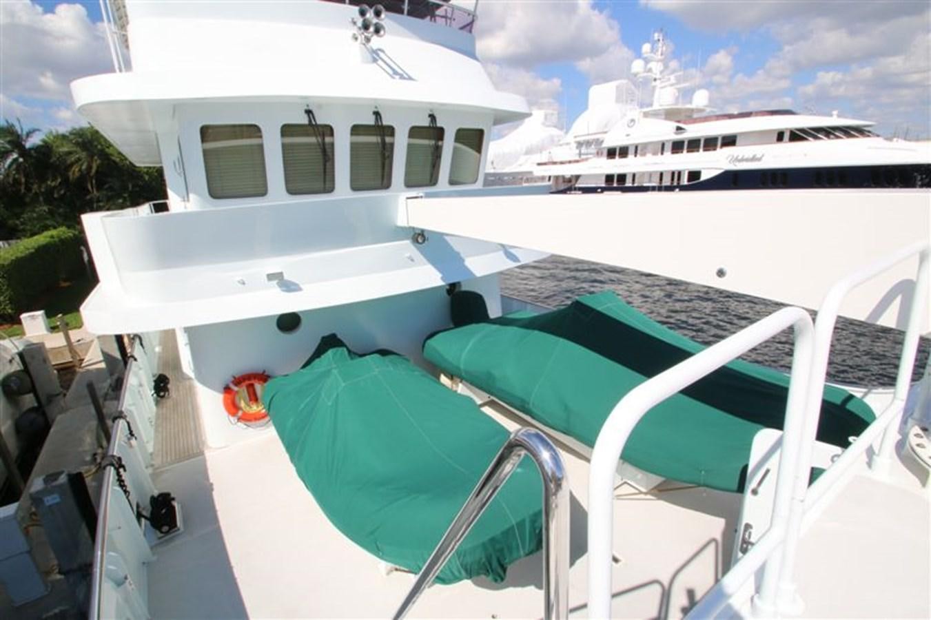 a boat on the water aboard IMPETUS Yacht for Sale