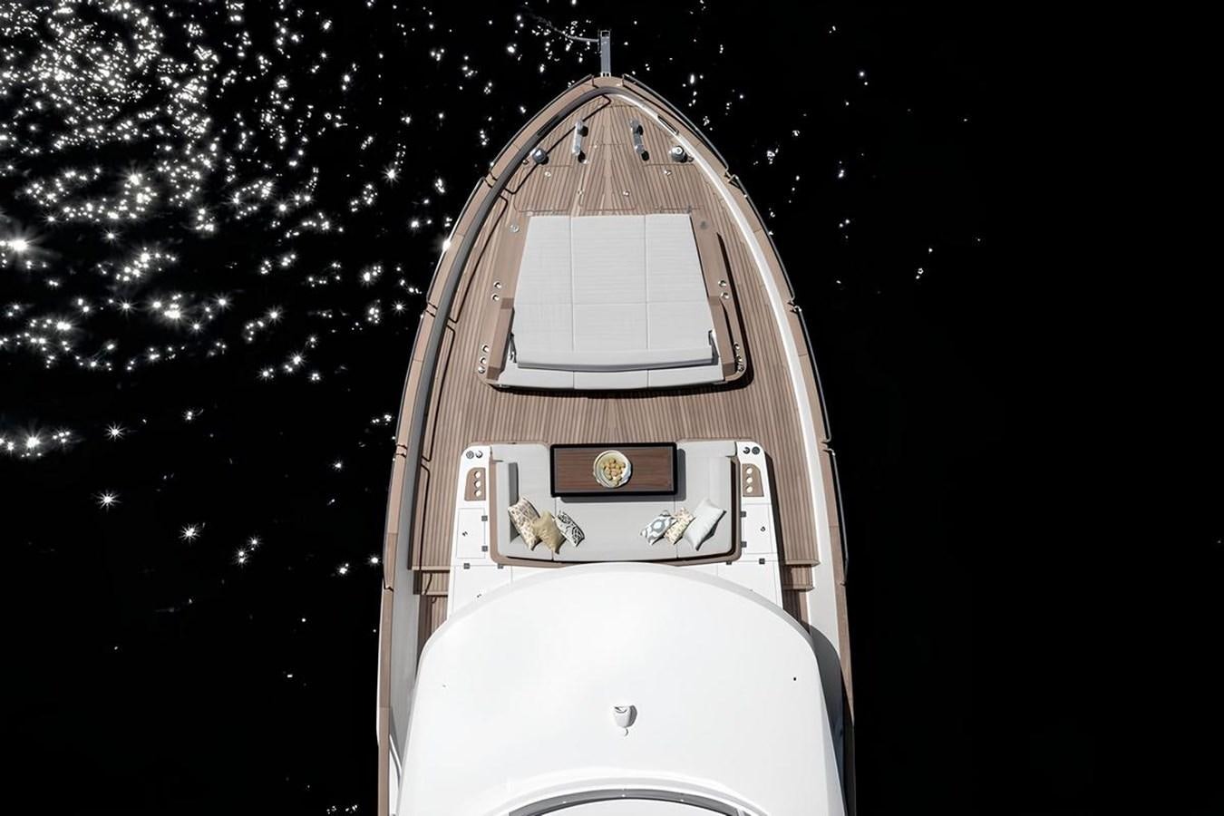 a space shuttle in space aboard SIRENA 68 Yacht for Sale