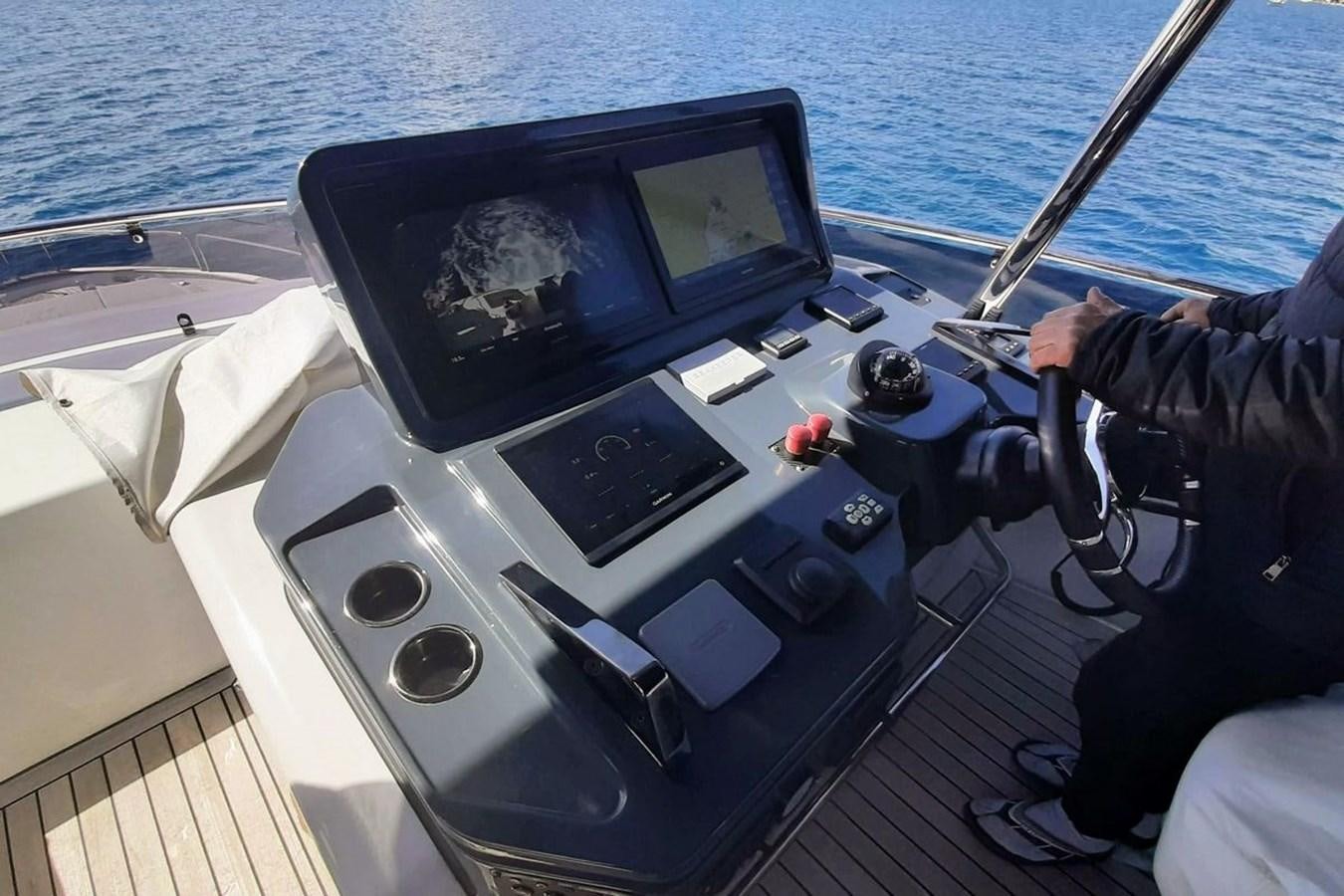 a boat with a person in the water aboard SIRENA 68 Yacht for Sale