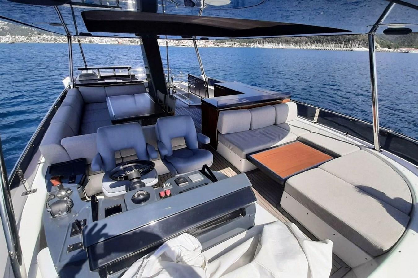 a boat on the water aboard SIRENA 68 Yacht for Sale