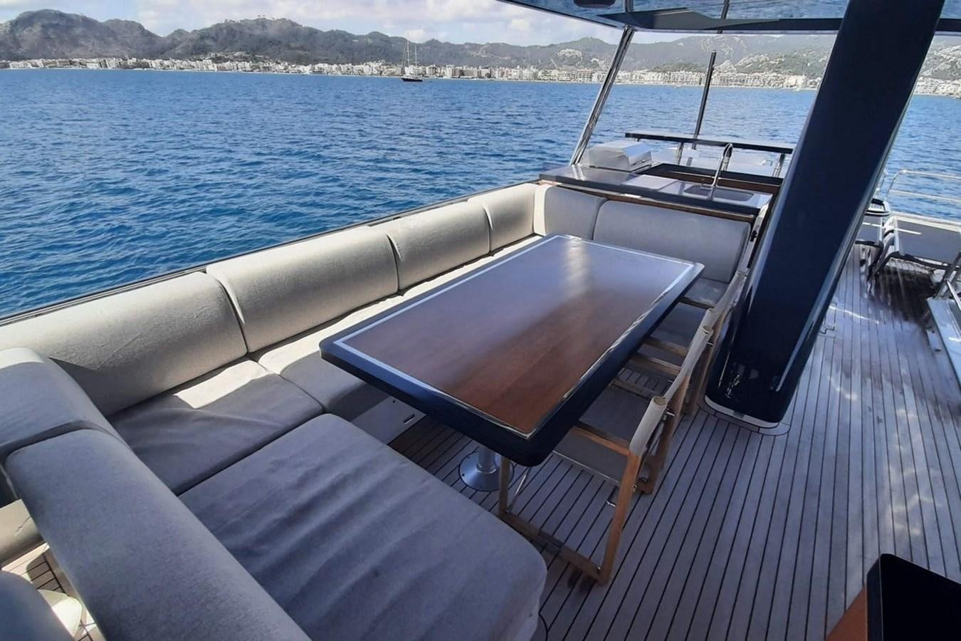 a boat on the water aboard SIRENA 68 Yacht for Sale