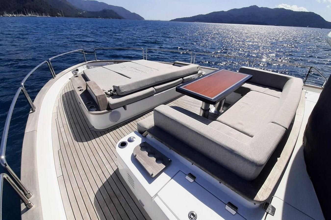 a boat on the water aboard SIRENA 68 Yacht for Sale