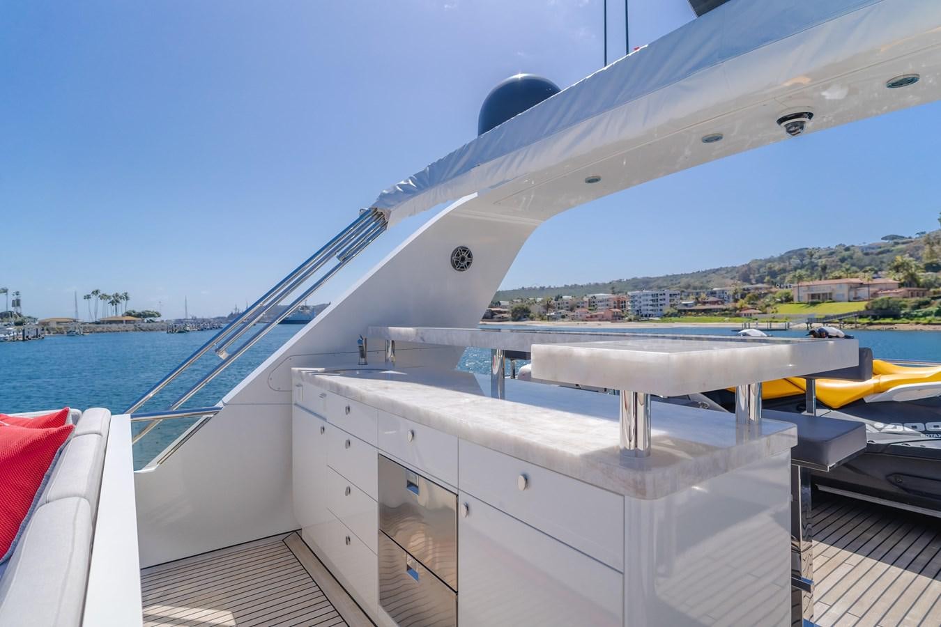 a boat on the water aboard GYRFALCON Yacht for Sale