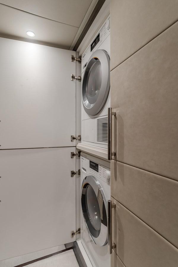 a white machine with a vent aboard GYRFALCON Yacht for Sale